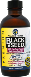 AMAZING HERBS: Oil Black Seed Premium, 4 oz